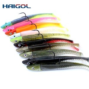 Colorful Soft Fishing Lures at 8cm 10cm 12cm 15cm Silicone Bait for Pike Zander Fishing Bait Soft Lure Customized Package OEM