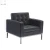 Import Commercial office furniture leather 1 seater Office reception sofa from China
