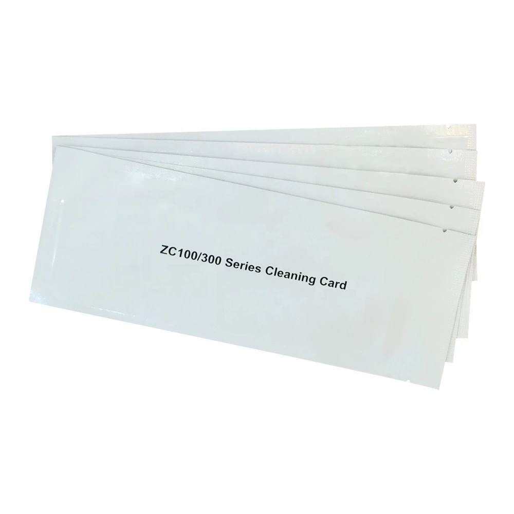 Compatible DuraClean 105999-311 Cleaning Card Kit for Zebra ZC Series Printers