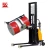 Import Composite Power Drum Stacker Pedal Mover  Electric Oil Drum Forklift Red and Black Polyurethane Solid from China