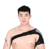 Compression shoulder support brace with rotator cuff shoulder and back clavicle support