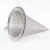 Import conical type metal perforated mesh temporary cone shape filter strainer from China