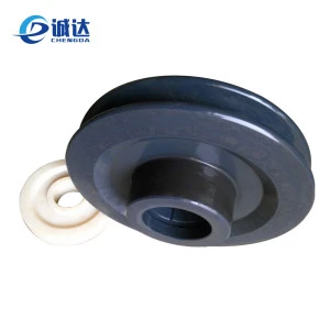 Construction machinery u groove nylon roller wheel pulley