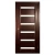 Import Contemporary African Wenge Interior Single Door with Aluminum Strips from China