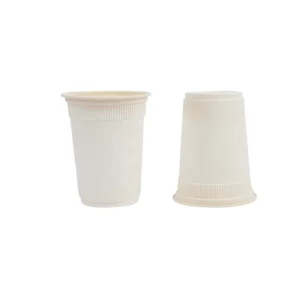 Corn starch cups restaurant disposable cup eco-friendly biodegradable cup with lid