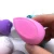 Import Cosmetic Manufacturer Transparent Washable 2 in 1 Water Drop Shape Silicone Makeup Sponge from China