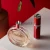 Import cosmetic packaging leather perfume bottle 5ml perfume atomizer refillable from China