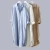 Import Cotton Women Blouse Shirt 2020 Summer New Linen Cotton Casual Plus size Womens Long Section Shirts White/Blue from China