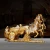 Import Creative resin crafts animal style horse figurine polyresin wine rack for home table decoration from China