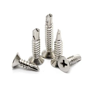 Cross Recessed Countersunk Head Self-Drilling Tapping Screws St2.9-St6.3