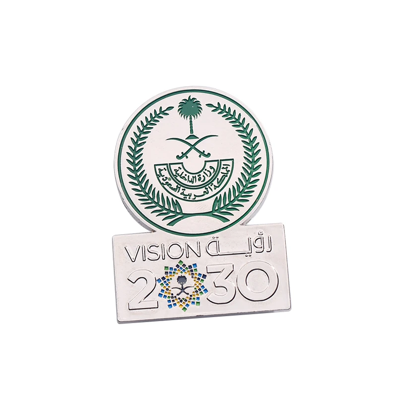 custom brand logo metal soft enamel magnet badge,name badge with magnet