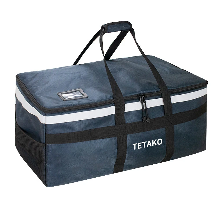 Custom Capacity Picnic Leak Proof Tote soft Food Insulated Large Delivery Cooler Bag