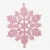 Import Custom Colorful Plastic Tree Ornaments Snowflake For Christmas Decoration Supplies from China