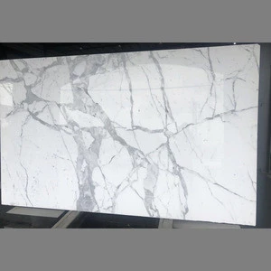 Custom cut marble,Calacatta Marble Price Per Square Meter,Quality Supplier Italy Calacatta White Marble Slabs