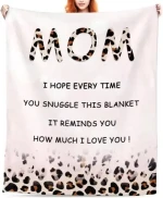 Custom Gifts for Mom from Daughter Throw Blanket to My Mom Birthday Gifts for Mom Mothers Day