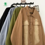 Custom logo baseball loose casual varsity sport jersey jacket new pattern  Casual jacket Mens jacket