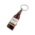 Import Custom Logo Bottle Shaped Bottle Opener Keychain from China