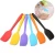Import Custom LOGO Cook Tool Unibody Kitchen Mixing Brush Color Silicone Spatulas from China