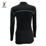 Custom logo water sports surfing rash guard men long sleeve, lycra rash guard surf shirt