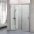 Import Custom Made Tempered glass shower room doors from China