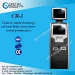 Custom Metal Sheet Body Housing for Self Service Multi Crypto ATM Machine, Bitcoin Payment Kiosk
