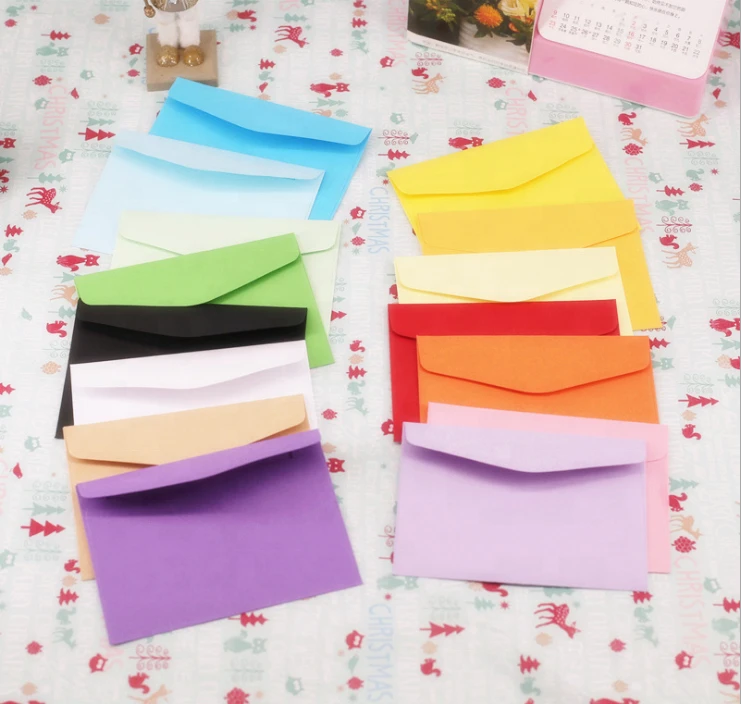 Custom Mini Large Sizes colorful Paper Office File Mailing Envelope
