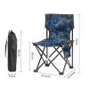Custom outdoor leisure Oxford cloth recliner aluminum pipe beach chair