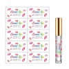Custom Waterproof Lipgloss Private  Label Stickers Decal Stickers