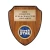 Import custom wood plate souvenir honor metal medal plaque from China