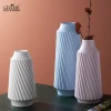 Customizable design nodic handmade ceramic flower vases modern decoration matt vase ceramic porcelain vases for home decor