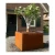 Import Customization Large Outdoor Metal Tree Pots Tree Planter Flower Pot Indoor Decorative Planter from China