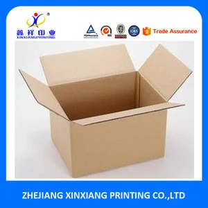 Customize Size Corrugated Carton Box For Packing printed ,Recyclable Paper Packaging Shipping Box