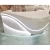Import Customize Unique Art Shape Modern White Led Curved Office Beauty Clinic Reception Counter Desk from China