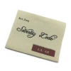 Customized Cotton Garment Labels Clothing Labels Printed Label Tag