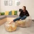Import Customized Inflatable Chair Glitter Air Sofa Inflatable Transparent Inflatable Sofa Furniture from China