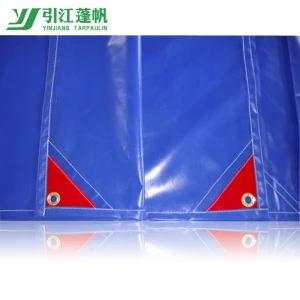Customized waterproof knife coated  fabric  PVC tarpaulin