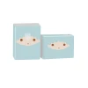Cute Cartoon Design Pattern OEM Bamboo Handkerchief Small Tissue Paper Customized Napkin