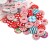 Import Cute cartoon round wooden button premium design 100PCS / bag from China