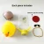Import Cute Soft Little Yellow Duck Flash Accessories Car Helmet Motorcycle Horn Rubber Duck Toy Bell Bicycle Light from China