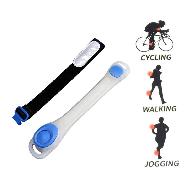 Cycling Running LED Bike Bicycle Light Arm Legs Night Warning Safety Wristband Light