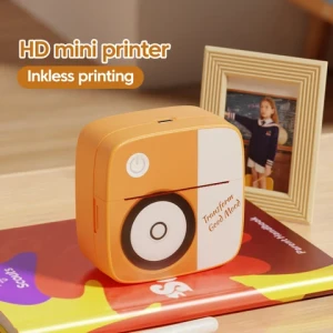 D2 Pro Mini Printer Portable Label Sticker Thermal Printer Self-adhesive Color Paper Photo Wireless BT Printing For Phones Print