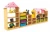 Import Daycare Center Furniture Kids Cartoon Toy Cabinet Wooden Children Storage Cabinet For Kindergarten from China