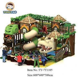 Decoration Indoor soft play used playhouses for kids