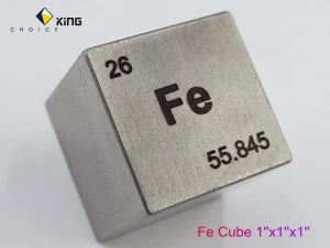 Decoration Metal Cubes Iron Cube Metal Fe