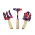 Import Decorative mini size kids gift customer design floral printing 3 pieces wooden handle set tools for garden from China