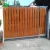 Import Different size OEM wood grain aluminum fence driveway gate Automatic Garden Fence Gate from China