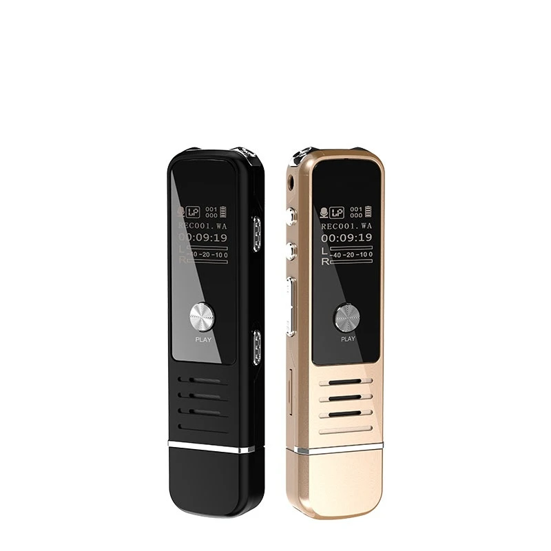 Digital Voice Recorder USB Flash Dictaphone K30 Audio Recorders MP3 Player Noise Reduction Sound record Lossless Voice