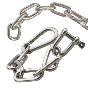 DIN763 Standard 18mm Galvanized Welded Steel Long Link Anchor Chain