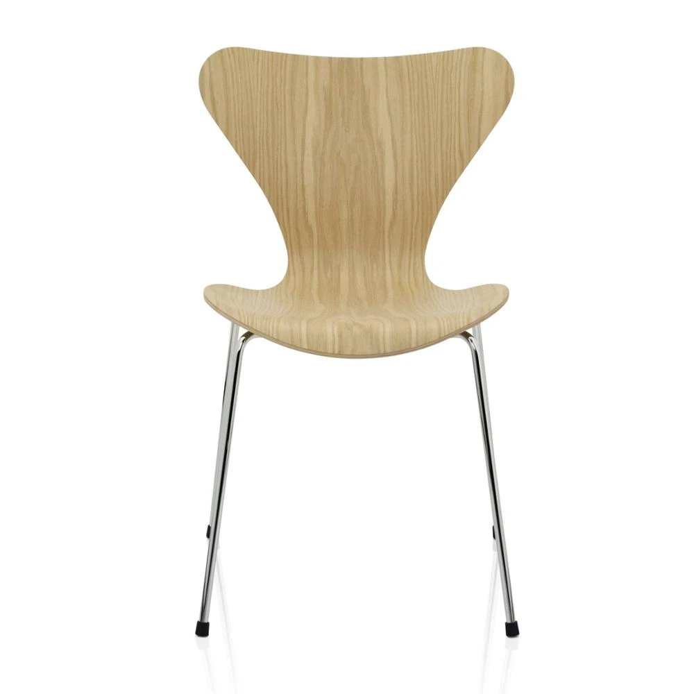 Dining room furniture wood veneer series 7 side chair