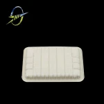 Disposable corn starch fruit packaging trays